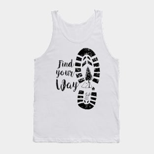 Find your Way Outdoor Hike Camping Tank Top